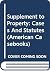 Supplement to Property: Cases And Statutes