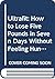 Ultrafit: How to Lose Five ...