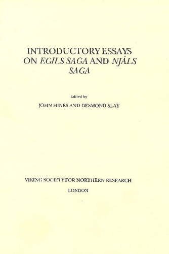 Introductory Essays on Egil's Saga and Njáls Saga (Paperback)