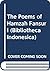 The Poems of Hamzah Fansuri (Biblioteca Indonesica) by Hamzah Fansuri