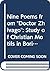 Nine poems from Doktor Živago: A study of Christian motifs in Boris Pasternak's poetry (Stockholm studies in Russian literature)