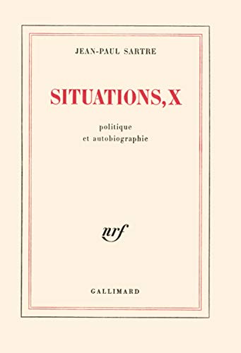Situations: Politique et autobiographie (10)