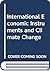 International Economic Instruments and Climate Change