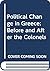Political Change in Greece: Before and After the Colonels