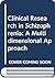 Clinical Research in Schizophrenia: A Multidimensional Approach