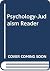 Psychology-Judaism Reader