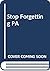STOP Forgetting