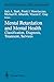 Mental Retardation and Mental Health: Classification, Diagnosis, Treatment, Services (Disorders of Human Learning, Behavior, and Communication)