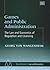 Games and Public Administration: The Law and Economics of Regulation and Licensing (New Horizons in Law and Economics series)