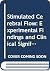 Stimulated Cerebral Flow: Experimental Findings and Clinical Significance