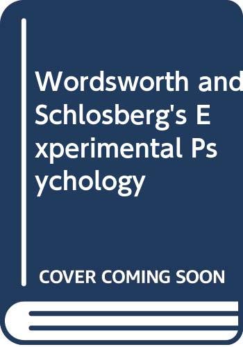 Woodworth & Schlosberg's Experimental Psychology (Hardcover)