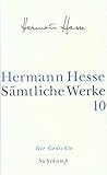 Die Gedichte: Sämtliche Werke in 20 Bänden & einem Registerband Bd.10