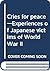 Cries for Peace:  Experiences of Japanese Victims of World War II