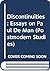 (dis)continuities: Essays O...
