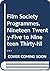 The Film Society Programmes...