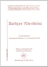 Enrique Vila-Matas (Cuadernos de Narrativa,) (Spanish Edition)