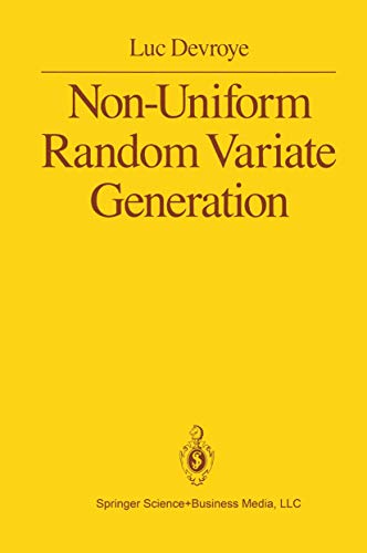 Non-Uniform Random Variate Generation (Hardcover)