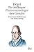 Hegel für Anfänger. Phänome...