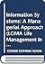 Information Systems: A Managerial Approach (LOMA Life Management Institute)