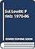 Sol Lewitt: Prints 1970-86