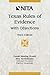 Texas Rules of Evidence With Objections