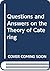 Questions and answers on the Theory of catering by Ronald; Ceserani D. Kinton