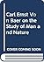 Carl Ernst Von Baer on the Study of Man and Nature