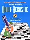 Quote Acrostic #8 Quote Acrostic #8