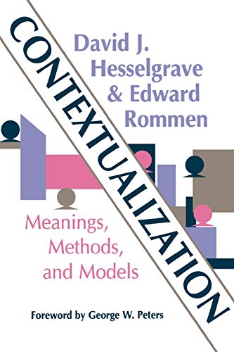 Contextualization: Meanings, Methods, and Models (Paperback)