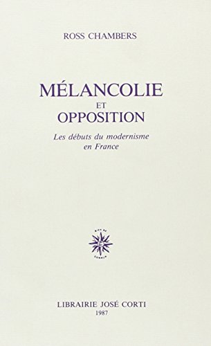 MELANCOLIE OPPOSITION (Paperback)