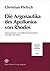 Die Argonautika des Apollonios von Rhodos: Untersuchungen zum Problem der einheitlichen Konzeption des Inhalts (Hermesa- Einzelschriften) (German Edition)