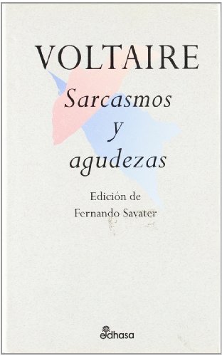 Portada de Sarcasmos y agudezas, de Voltaire