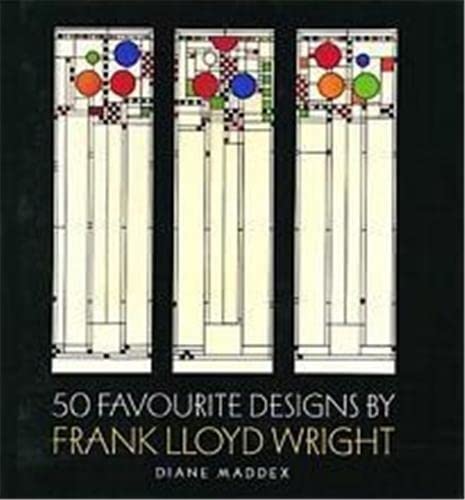 50 Favourite Designs by Frank Lloyd Wright (Paperback)