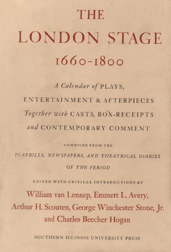The London Stage, 1660-1800 Part 5, 1776-1800 (Hardcover)