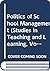Politics of School Management by Eric Hoyle