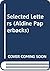 Selected Letters