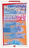 Sans commencement...