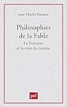 Philosophies de la fable : La Fontaine et la crise du lyrisme