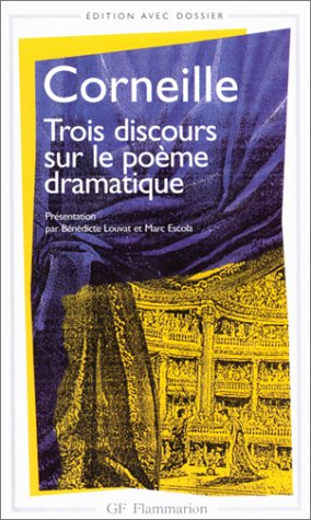Trois Discours Sur Le Poème Dramatique (Mass Market Paperback)