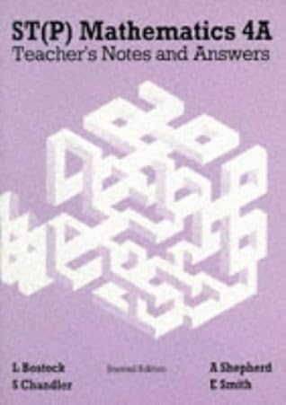 ST(P) Mathematics 4A