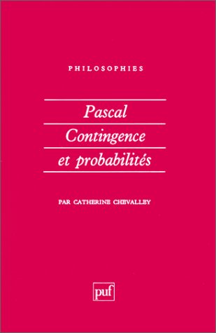 Pascal. Contingence et probabilités (Paperback)