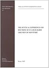 The Mystical Experience and Doctrine of St. Louis-Marie Grignion de Montfort