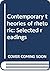 Contemporary Theories of Rhetoric: Selected Readings