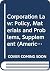 Corporations Law and Policy...