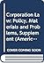 Corporations Law and Policy: Materials and Problems: Supplement