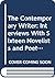The Contemporary Writer: Interviews With Sixteen Novelists and Poets