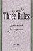 Three Simple Rules by Theo A. Boers
