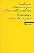 Geschichte der Philosophie III in Text und Darstellung. Renaissance und frühe Neuzeit.