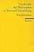 Geschichte der Philosophie IV in Text und Darstellung. Empirismus.