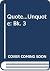 Quote... Unquote, 3